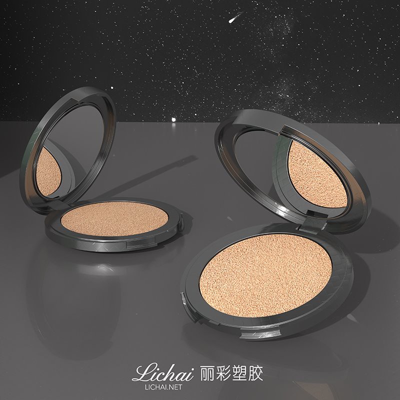 Kompaktna torbica s stisnjenim prahom